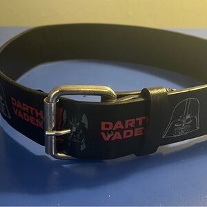 Star Wars Kids Belt - Black with Red Darth Vader Design